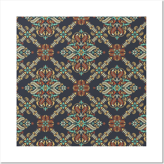 Bandana pattern gift Wall Art by Flipodesigner